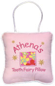 Flowered Tooth Fairy Pillow