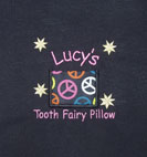 Peace Sign Tooth Fairy Pillow