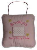 Pink Polka Dots Tooth Fairy Pillow