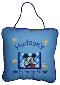 Mickey Mouse Tooth Fairy Pillow