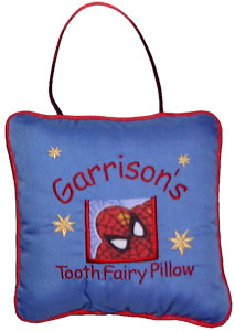 Spiderman Tooth Fairy Pillow